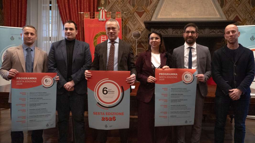 Conferenza stampa 6° edizione Sei nel Posto Giusto